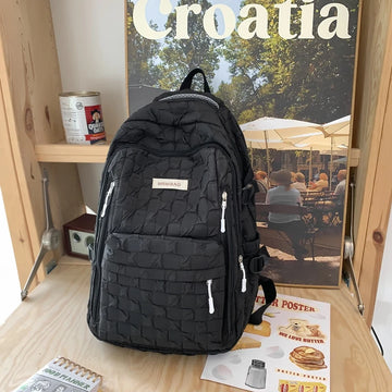 Kylethomasw Summer Woman Backpack Schoolbag for Teenage Girls Fashion Female Large Capacity Rucksack High Quality School Bag